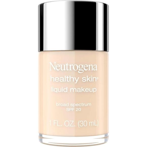 Neutrogena Healthy Skin Liquid Foundation, 10 Classic Ivory, 1 fl. oz.. - Picture 1 of 12